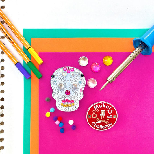 Learn To Solder - Sugar Skull