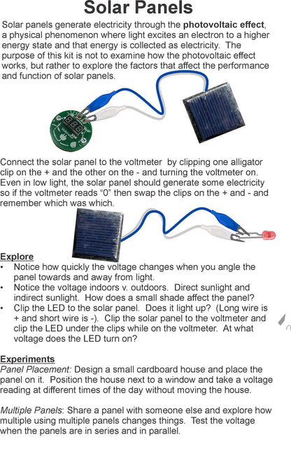 STEM KITS - RENEWABLE ENERGY